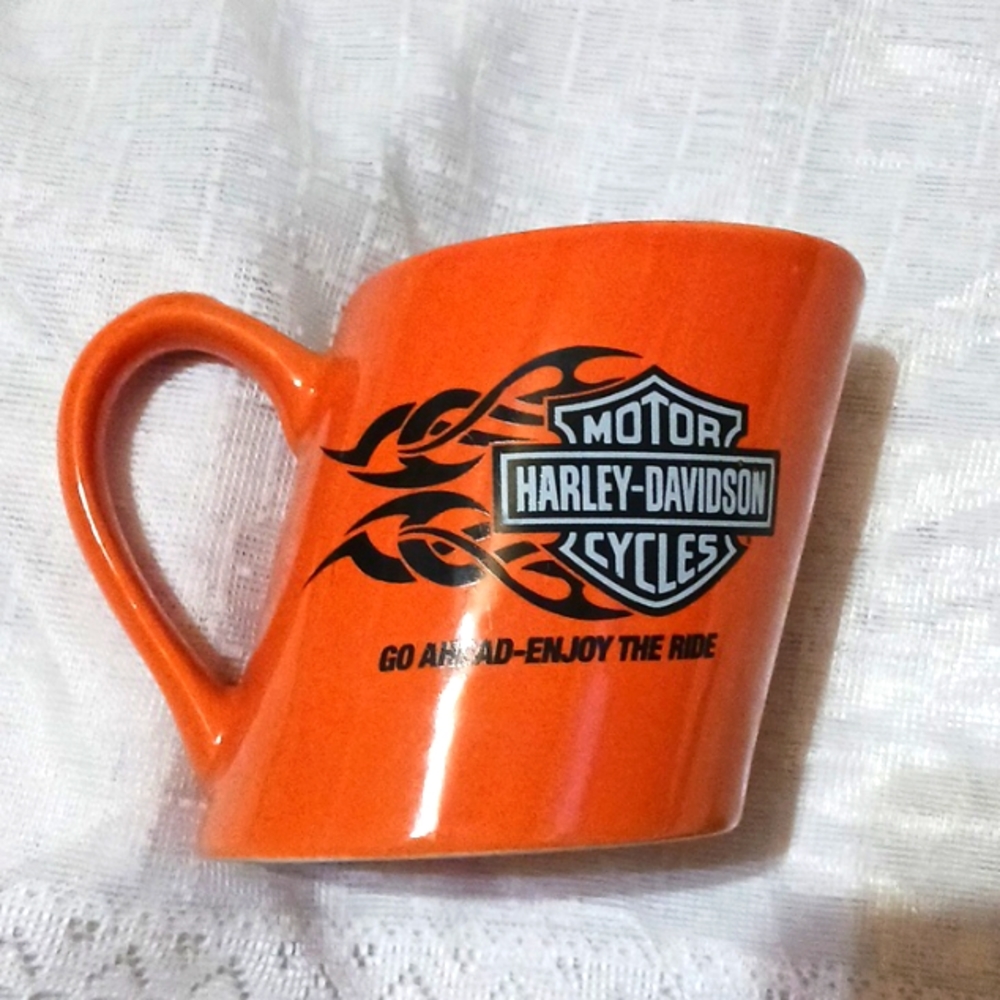 Collectible Harley-Davidson ceramic mug